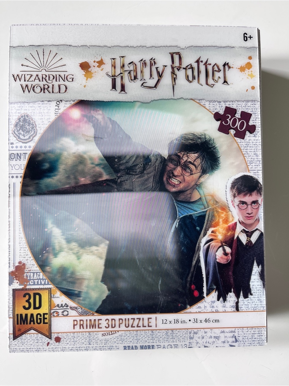 Warner Bros. Harry Potter 3D Lenticular Puzzle - Brand New Sealed Condition